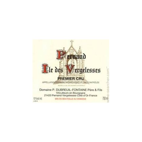 pernand ile des vergelesses premier cru 2013 dubreuil fontaine