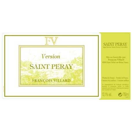 Saint Peray 2014 " Version" Francois Villard