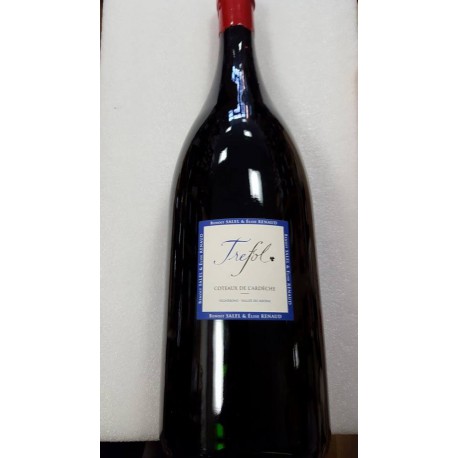Coteaux de l'Ardèche Jeroboam "Trefol" Rouge 2014 Benoit Salel Elise Renaud