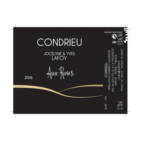 cote rotie cote rozier 2014 domaine lafoy