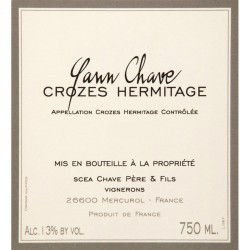 Domaine Yann Chave Crozes Hermitage 2016 Rouge Magnum
