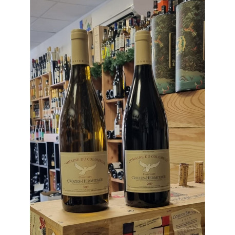 DOMAINE DU COLOMBIER CROZES GABY blanc 2015