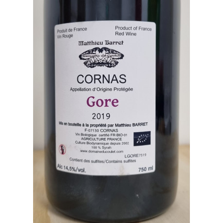 Cornas 2011 Magnum "Gore" Matthieu Barret
