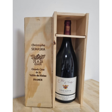 Domaine Christophe Semaska côte rôtie la fleur de montlys 2019 Magnum