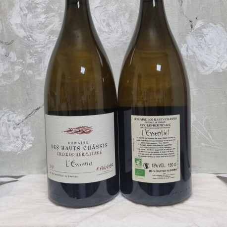 DOMAINE DES HAUTS-CHÂSSIS CROZES-HERMITAGE BLANC « L’ESSENTIEL » blanc 2021 Franck Faugier