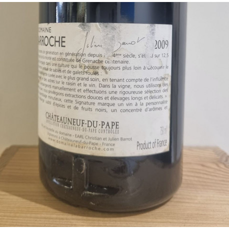 Domaine la Barroche 2009 Chateauneuf du Pape