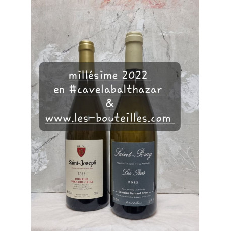 DOMAINE BERNARD GRIPA SAINT PERAY LES PINS 2016