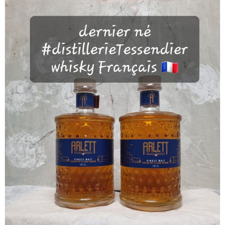 ARLETT Finition Rhum de Barbade WHISKY SINGLE MALT COGNAC PARK Distillerie Tessendier whisky français