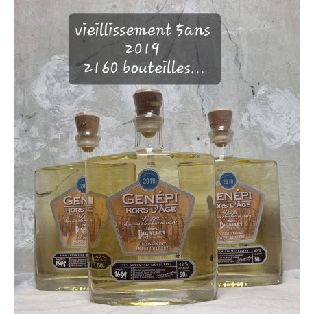 GENEPI HORS D'AGE BIGALLET 50 CL le millésime 2019