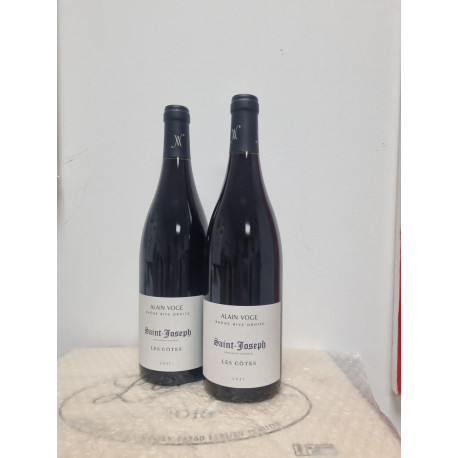 Domaine Alain Voge Saint Joseph les côtes 2021 Provenant d'une parcelle près de Mauves