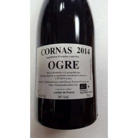 Cornas "Ogre" 2014 Matthieu Barret