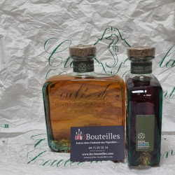 WHISKY DOMAINE DES HAUTES GLACES indigène single malt organic whisky 44% 0.50 cl