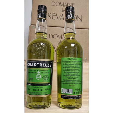 Les Pères Chartreux - CHARTREUSE VERTE 70 cl