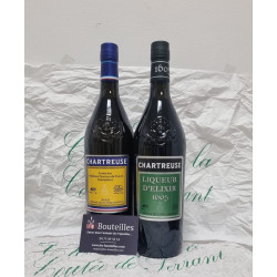 Les Pères Chartreux -CHARTREUSE- liqueur d'elixir 1605 mise 2023