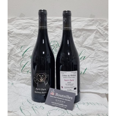 Matthieu Barret Syrah "Petit Ours" 2019 CÔTES DU RHÔNE