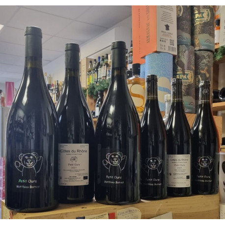 Matthieu Barret Syrah "Petit Ours" 2019 CÔTES DU RHÔNE