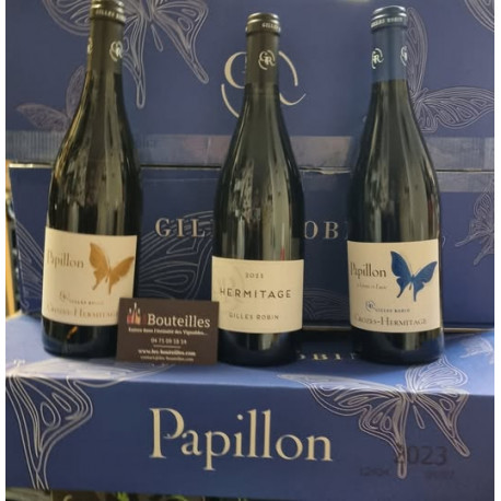 Gilles Robin Crozes-Hermitage 2023 blanc Papillon