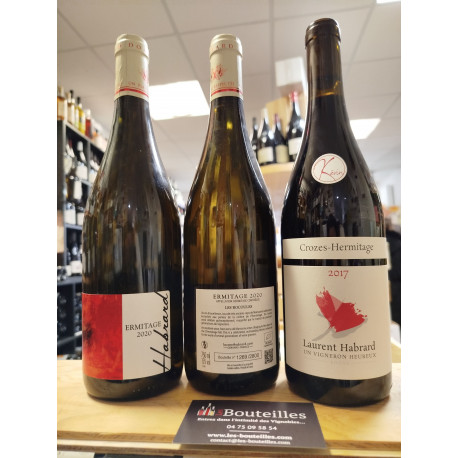 DOMAINE LAURENT HABRARD HERMITAGE Les Rocoules" BLANC - 2020 Bio