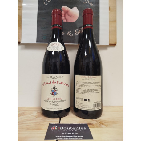 Coudoulet de Beaucastel rouge 2021- Cote du Rhone - Famille PERRIN
