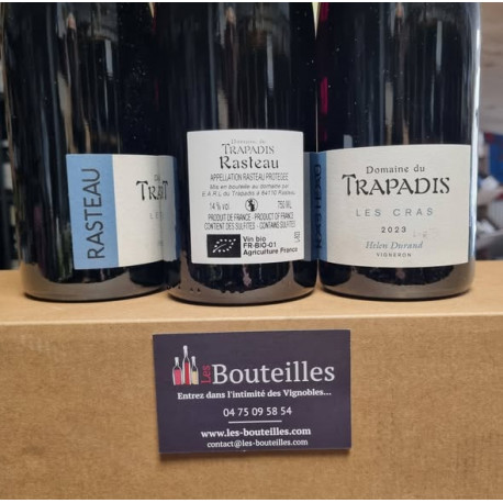 Les Cras Domaine du Trapadis Rasteau Rouge 2023