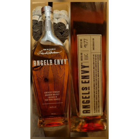 Angel's Envy – Batch No. 111C – Bottle No. 9177 43.3°