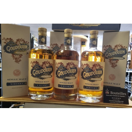 Whisky Single Malt Veuve Goudoulin 43,2%% vol. Bouteille de 70 cl