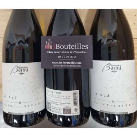 Domaine Barou Emmanuel Saint-Joseph blanc 2025 le sud