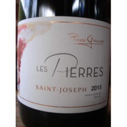 Saint Joseph 2015 les Pierres Domaine Pierre Gaillard